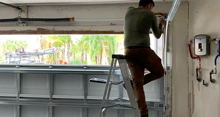 Garage Door Tension Spring Replacement in Safety Harbor, FL